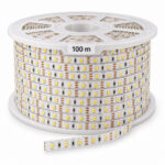 Rollo de cinta led 100 mt 28 / 35 alto brillo