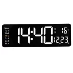 Reloj Led de pared y mesa 32 cm x 9 cm conexión directa 110v