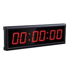 wc_13284_woo.jpg Reloj Led de pared y mesa 1mt x 20 cm conexión directa 110v - Imagen 1